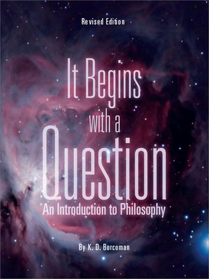 cover image of It Begins With a Question